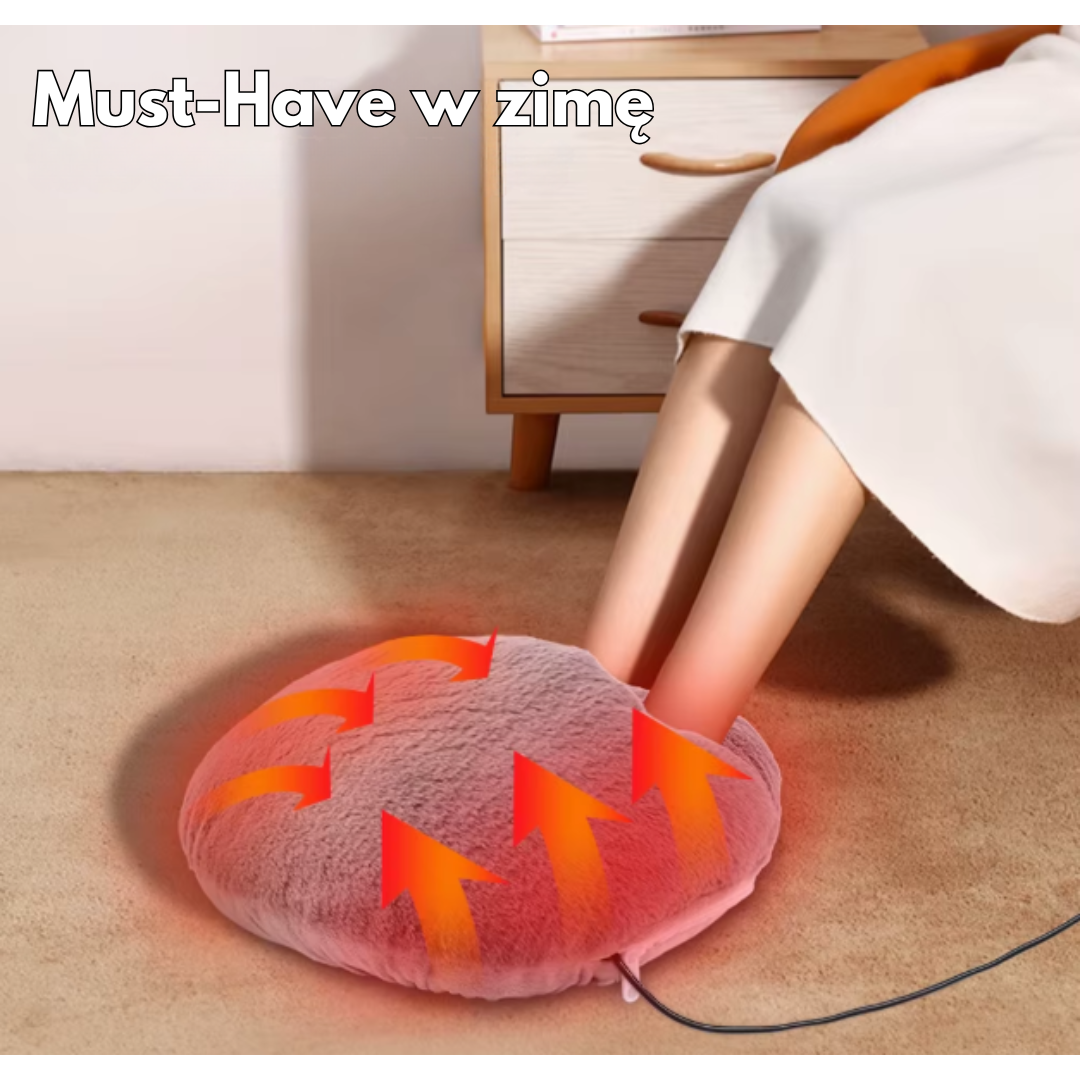 Elektrycznie Podgrzewany Ocieplacz Stóp | CiepłeStopy™