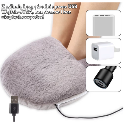 Elektrycznie Podgrzewany Ocieplacz Stóp | CiepłeStopy™